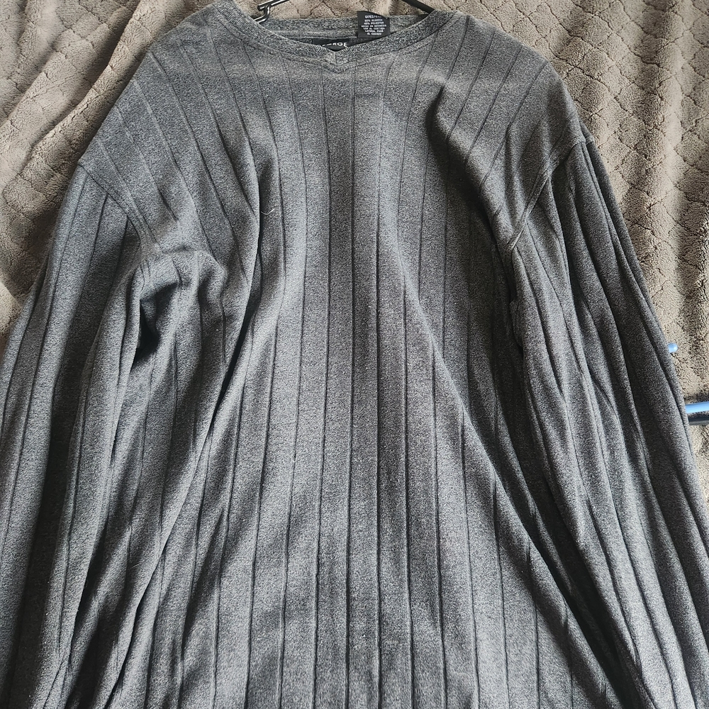 George Men's Charcoal Crewneck Sweater
